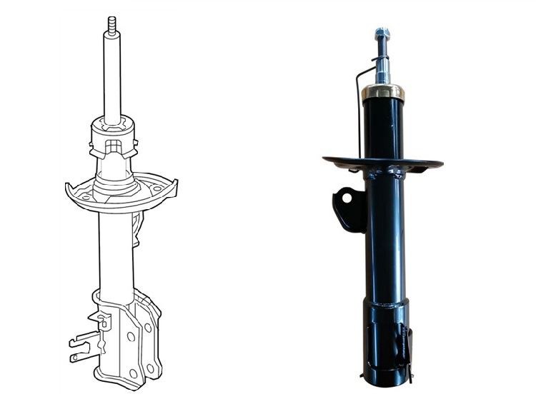 Front Shock Absorber 48510-52821